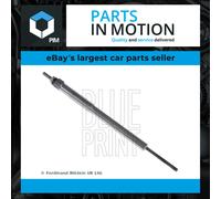 Blue Print Glow Plug ADG01850 - 165mm Metal - Fits Kia Carnival K2900, Sedona, Hyundai Terracan