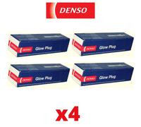 Glow Plugs Set 4x fits VAUXHALL VIVARO X82 1.6D 2014 on Denso 4406338 95514173