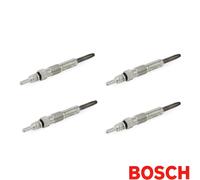 GLOW PLUGS x 4 BOSCH 0250202022 AUDI FORD SEAT SKODA VAUXHALL VOLVO VW A3355