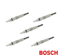 GLOW PLUGS x 5 BOSCH 0250202022 AUDI FORD SEAT SKODA VAUXHALL VOLVO VW A3356