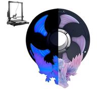 Glow Printer Filament - Glowing in The Dark Spool Bundle, Gradient 3D Printer Filament for Standard Ender Printers, Accessories for Hobbyists, Professionals, Creative Projects, DIY 3D Printing