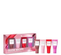 Glow Recipe Glass Balm Mini Lip Collection Gift Set for 12-HR Hydration & Shine