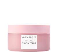 Glow Recipe LHA + AHA Toner Pads - Korean Exfoliating Toner for Face - Pore Minimizer - Hydrating Toner Pads - 5 Gentle Acids, Watermelon Enzymes, Hydrating Botanicals (60 Face Pads)