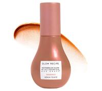 Glow Recipe Niacinamide Hue Drops Face Serum - Tinted Serum + Glow Drops to Bronze, Brighten & Hydrate - Skincare Makeup Primer & Highlighter to Blur