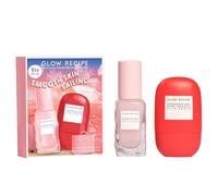 Glow Recipe Smooth Skin Sailing Skincare Set - Watermelon Glow Rose Juice Moisturising Face + Silicone-Free Bha Strawberry Pore Minimiser Overflow Drops (2 Count)