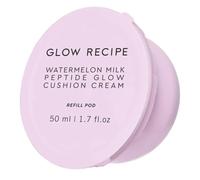 Glow Recipe Watermelon Milk Peptide Glow Cushion Cream Refill - Korean Face Moisturizer with 10+ Peptides + Ceramides, Hydrating Facial Moisturizer for Dry Skin, Firming Face Cream, Refillable, 50ml