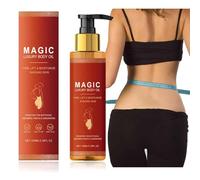 Glow Remedy Oil Skin Tightening, 100ml Magic Luxury Body Oil, Skin Firming Body Oil, Natural Ingredients, Reduces Fine Lines, Absorbs Quickly, Gentle Formula for All Skin Types (1PC, 100ml)
