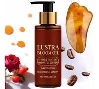 Glow Remedy Oil Skin Tightening and Lifts Sagging Skin - Magic Oil for Sagging Skin with Gua Sha Tool - Hydrating Tightening Luxury Lotion for Everyone After Shower with Caffeine & Rosehip