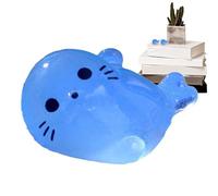 Glow Resin Animals - Miniature Resin Figurines | Resin Animals for Garden Landscape Animal Theme Decoration for Doll House Decoration
