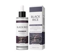 Glow Rice Ampoule Duo White Rice Ampoule + Black Rice Ampoule Gentle Exfoliating Face Serum, Glow Rice Ampoule Duo Day & Night, Blackhead Remover, Pore Refining, Brightening Moisturiser