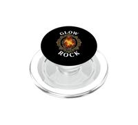 Glow Rock Fluorescent Mineral Geology Crystal Rockhound PopSockets PopGrip for MagSafe