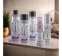 Glow & Shine Complete Set (5 Pieces) Ultimate Hair Care System for Mirror Shine with Shampoo, Conditioner, Laminating Treatment, Heat Protection & Finishing Spray with Glycol Gloss Technology (Balea)