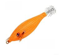 Glow Shrimp Lure 105mm Woven Burlap Saltwater Bait(F-Orange)