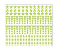 Glow Stars for Ceiling,Bright Glow in the Dark Stars for Ceiling - 3D Stars Glow in Dark Luminous Wall Stickers for Kids Rooms Living Room Home Decor Hepvet