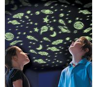 Glow Superstars - Universe Space Glow Dark Wall Sticker Planets