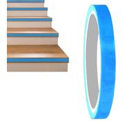Glow Tape - Fluorescent Safety Floor Marking, Night Visible Stairway Guidance with Long Lasting Light Absorption Strip, Low Light Direction Support Function, Ideal for Hallway Steps Wall Path Decor