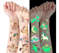 Glow Tattoo Children's Unicorns