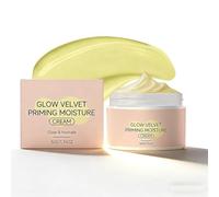 Glow Velvet Priming Moisture Cream, Pore Blurring and Makeup Gripping Primer, Moisturizing & Nourishing Skincare for Soft Skin for All Skin (1pcs)