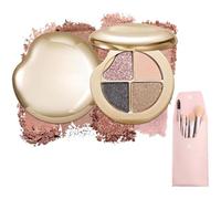 Glow Wardrobe Eye & Cheek Palette-Eyeshadow and Highlighter Makeup, Shimmer Eye Shadow, Waterproof Long-Lasting Makeup Palette,Blends Easily, Highlighting & Defining the Face, All-Day Wear (#06)
