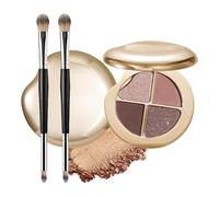 Glow Wardrobe Eye & Cheek Palette - Eyeshadow and Highlighter Makeup, Waterproof Long-Lasting Makeup Palette for Shading, Highlighting & Defining The Face, Blends Easily, Create A Natural Look (#03)