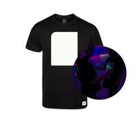 Glow World - Interactive Glow in The Dark T-Shirt - Fun for Birthday Parties, Festivals and School Discos - (Black T-Shirt/Green Glow) - Rounded Rectangle