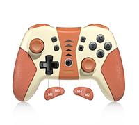 GLOWANT Wireless Switch Pro Controller Replacement for Switch/Switch OLED/Switch Lite, Compatible with PS3, PC and Android, Support Dual Vibration/Wake-Up Function/Motion Control/Gyro Sensing