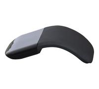 GlowarcPro Bluetooth Arc Travel Mouse - Portable Mini Folding Touch Mouse Without USB Receiver, Foldable Mice Suitable for Laptop, Tablet - Black