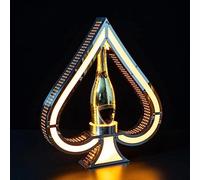 GlowBar Rechargeable Color Flashing Armand De Brignac Champagne Glorifier Ace VIP Spade LED Display Presenter