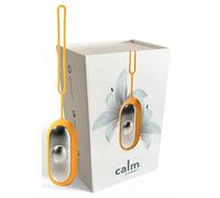 Glowco CalmCarry Sleep Aid Device | Handheld Microcurrent Relaxation Tool, Supports Calm, Focus & Gentle Relief, USB Rechargeable, Portable Wellness Device for Adults & Kids | Orange Calm Carry