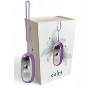 Glowco CalmCarry Sleep Aid Device - Handheld Microcurrent Relaxation Tool, Supports Calm, Focus & Gentle Relief, USB Rechargeable, Portable Wellness Device for Adults & Kids | Purple Calm Carry