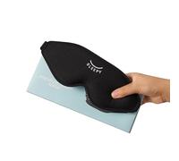 Glowco Sleep Mask for Men & Women | 3D Contoured Eye Mask for Side Sleepers, 100% Blackout, Zero Pressure, Adjustable Strap, Soft Breathable Fabric | Light Blocking Sleeping Mask for Travel & Home