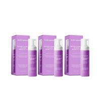 Glowcocktail London 3 X Restore & Refresh Collagen Foaming Cleanser 200Ml In Purple purple One Size