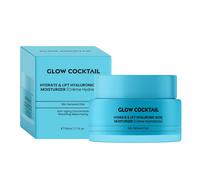 Glowcocktail London Glow Cocktail Hydrate & Lift Hyaluronic Acid Moisturizer 50Ml In Blue blue