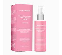 Glowcocktail London Glowcocktail Marine Collagen Firm & Repair Serum 30Ml In Pink Pink 30ml
