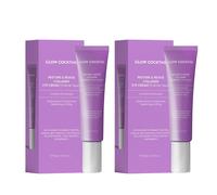 GlowCocktail London Women's 2 X Restore & Revive Collagen Eye Cream 15Ml in Purple | Size: 30ml GlowCocktail London Purple 30ml