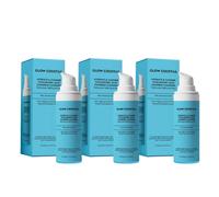 GlowCocktail London Women's 3 x Hydrate & Cleanse Hyaluronic Acid Foaming Cleanser 200ml in Blue