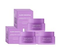 GlowCocktail London Women's 3 X Restore & Renew Collagen Moisturizer 50Ml in Purple | Size: 150ml