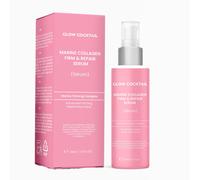 GlowCocktail London Women's GlowCocktail Marine Collagen Firm & Repair Serum 30ml in Pink GlowCocktail London Pink 30ml