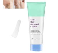 Glowcode 4 in 1 Hair Removal Cream, Moisturizing and Soothing Skin Hair Removal Cream, Milk Recipe Gentle,Fast and Comfortable Hair Removal, for Women (1Pcs)
