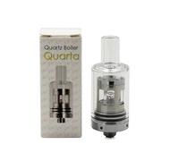 Glowcore Quarta Wax Atomizer with Quartz Heating Cup Replacement Core Head Glass Quarta Concentrates Dab Rig Tank for Longmada 510 Box Mod Battery Herbal Vaporizer Kit -No Nicotine