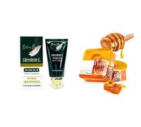 Glowderm Skin Brightening Cream & Honey Herbal Soap - Pack of 2 | Deep Moisture & Natural Glow Combo | Vitamin C Enriched Formula | Pure Honey for Soft, Clear & Healthy Skin