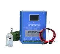 Glowdora 13000w Hybrid Wind Solar Charge Controller With Lcd Display And Mppt Boost Charge Controller For Wind Solar Hybrid Systems For Homes, Ships, And Streetlights. 48V-12000W