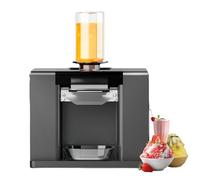 Glowdora Commercial Shaved Ice Machine, 750ml Large Capacity, One Touch Snowflake Ice Maker, 60kg/24h High Output And Automatic Cleaning, Suitable For Home/Bar/Cold Drink Shop, Etc. Grey
