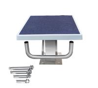 Glowdora Diving Board Pool Diving Platform, Swim Competition Training Jumping Diving Board, Stainless Pool One Step Diving Starting Block, Load 250kg, Diving Boards For Inground Pools B