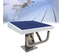 Glowdora Diving Board Pool Diving Platform, Swim Competition Training Jumping Platform, Stainless Pool One Step Diving Starting Block, Indoor Outdoor Pool Jump Board, With Fittings B