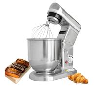 Glowdora Professional Pastry Mixer, Kitchen Robot 5l/7l/10l, Stainless Steel Bowl 3 Speeds, Pastry Kneading Machine, Hand Mixer, Food Processor, Suitable For Restaurants, Bakeries, Etc.,10L
