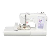 Glowdora Sewing Machine, Sewing Machine For Beginners, Easy-To-Use Sewing And Embroidery Machine With Led Lighting, 158 Patterns, And 210 Letters For Creative Diy
