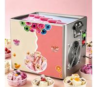 Glowdora Stainless Steel Commercial Rolled Ice Cream Maker- Ice Cream Maker, Fried Ice Cream Roll Machine For Making Ice Cream Rolls
