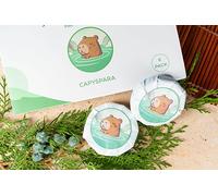 Glowdrop Japanese Inspired Bath Fizz CapySpara - Matcha and Forest Pine- Box of 6