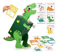 Gloween Valentines Day Box and Cards - Dinosaur